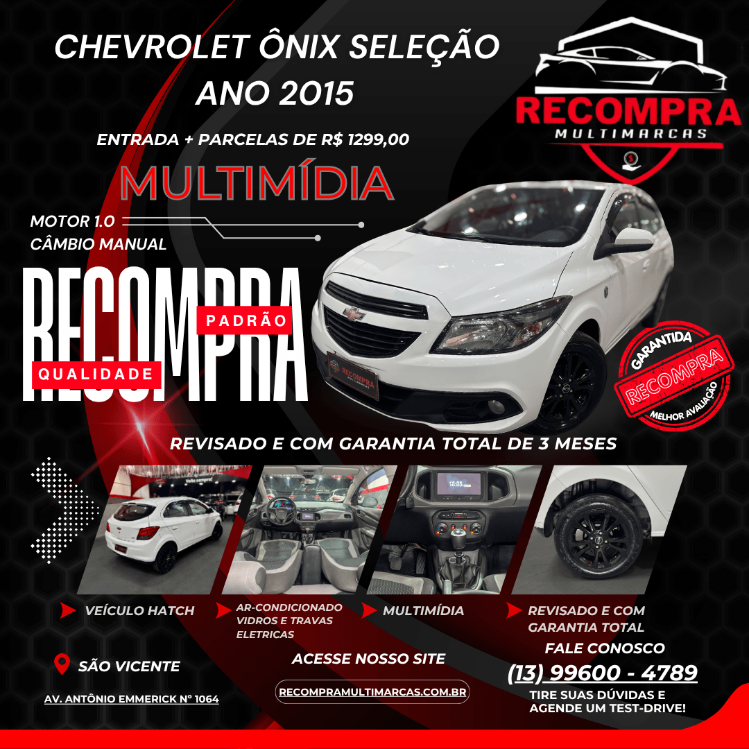 ONIX SELEÇÃO